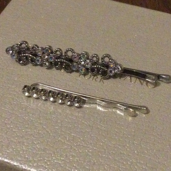 NWOT VTG Anthro Crystal Hair Pin 2PC - Picture 2 of 11
